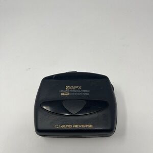 Vintage GPX Cassette Player Personal Stereo Bass Boost Gran Prix C3043 Tested